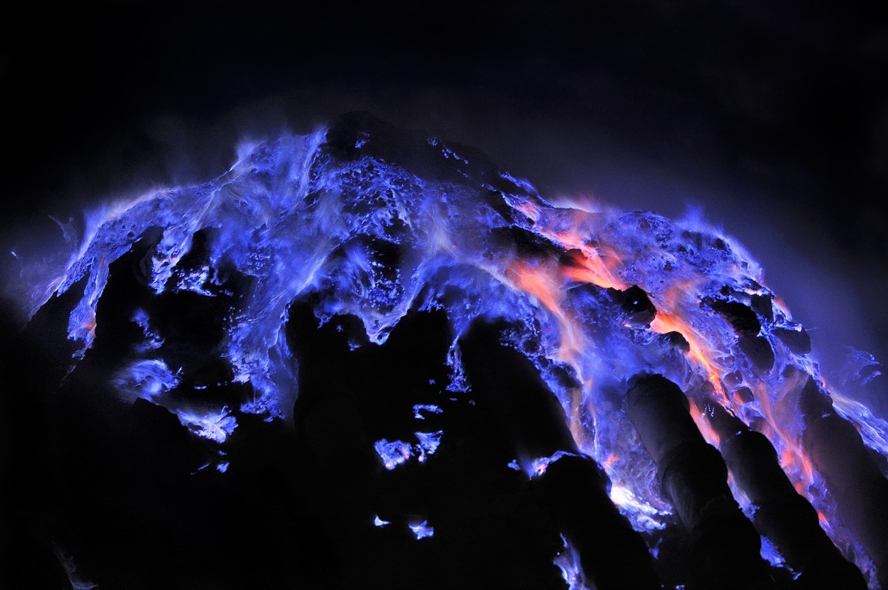 Image 1 of From Banyuwangi: Blue Fire, Ijen Crater